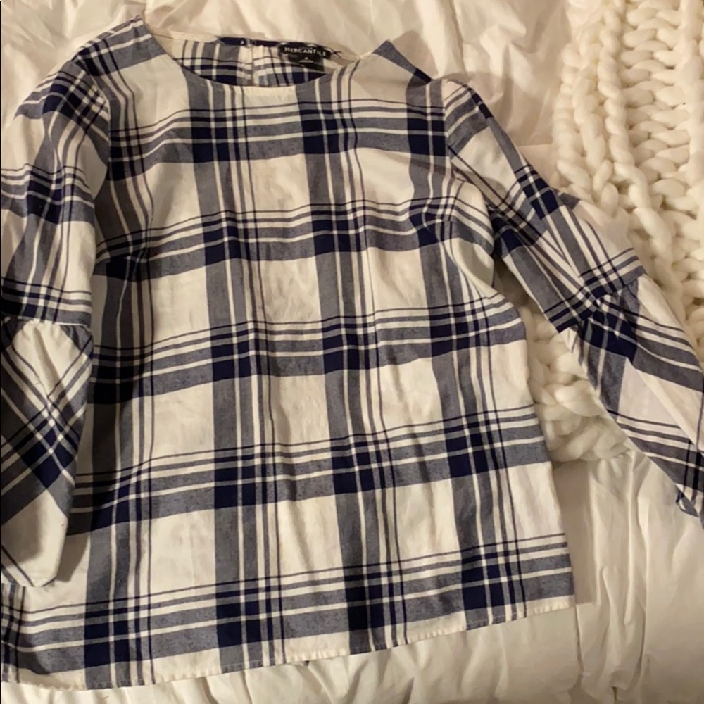 J crew decorative sleeve top